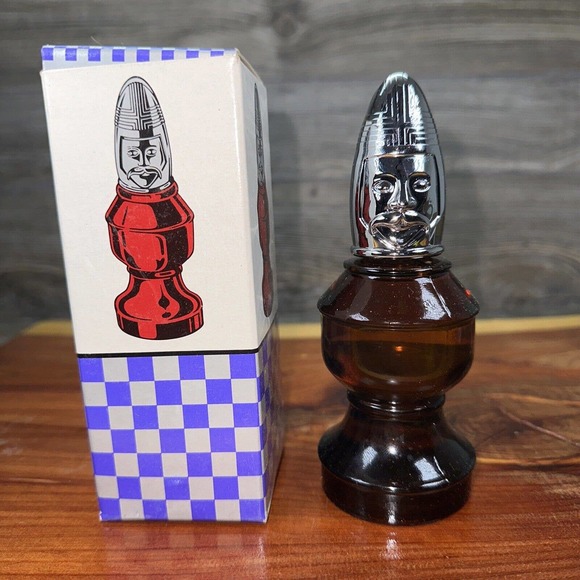 Avon The Bishop Wild Country Aftershave Chess Piece Full Bottle 3 Fl Oz Display - Picture 1 of 4